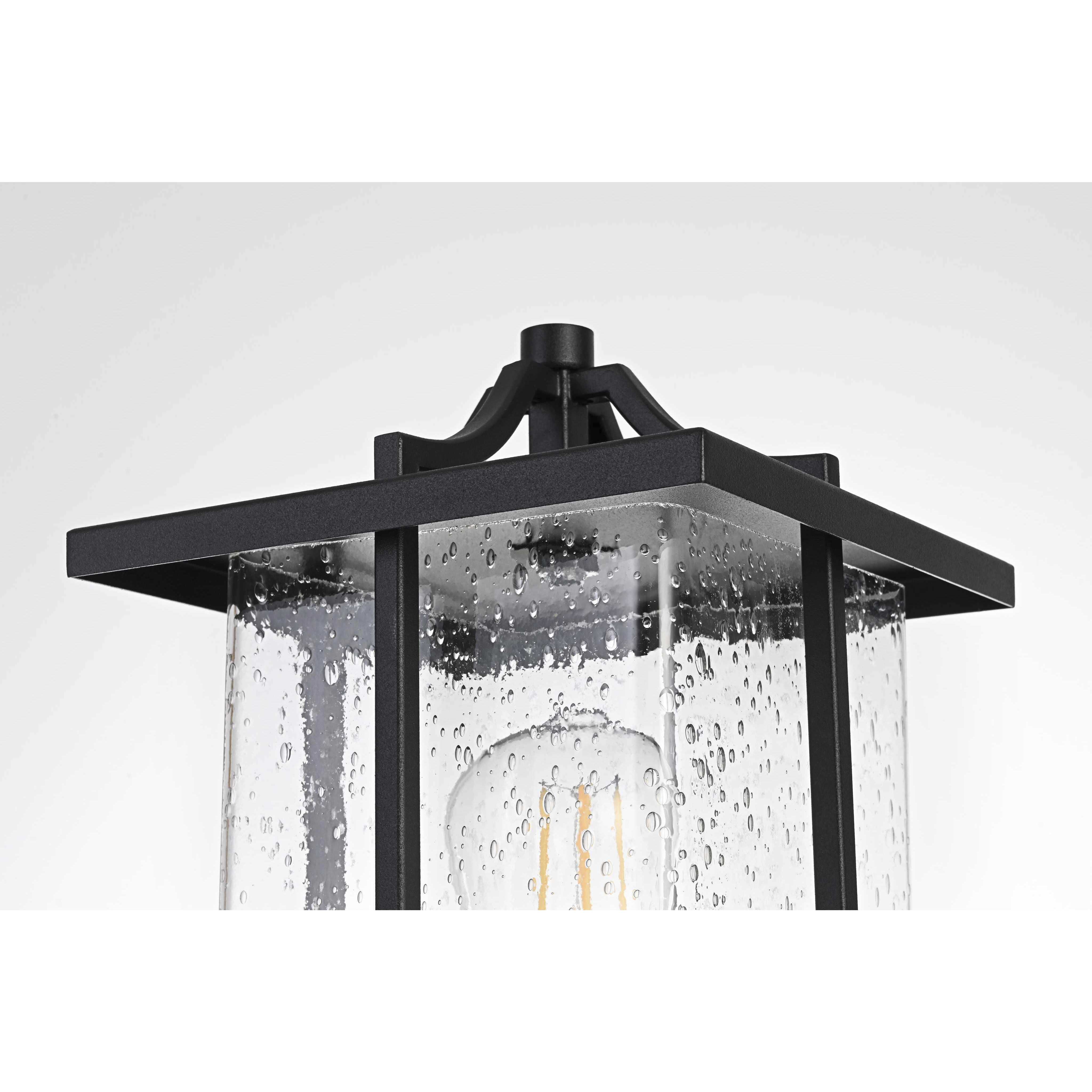 Miller 1 Light 16 inch Black Outdoor Post Light