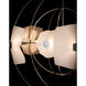 Astra 10 Light 49.5 inch Sterling Pendant Ceiling Light, Large