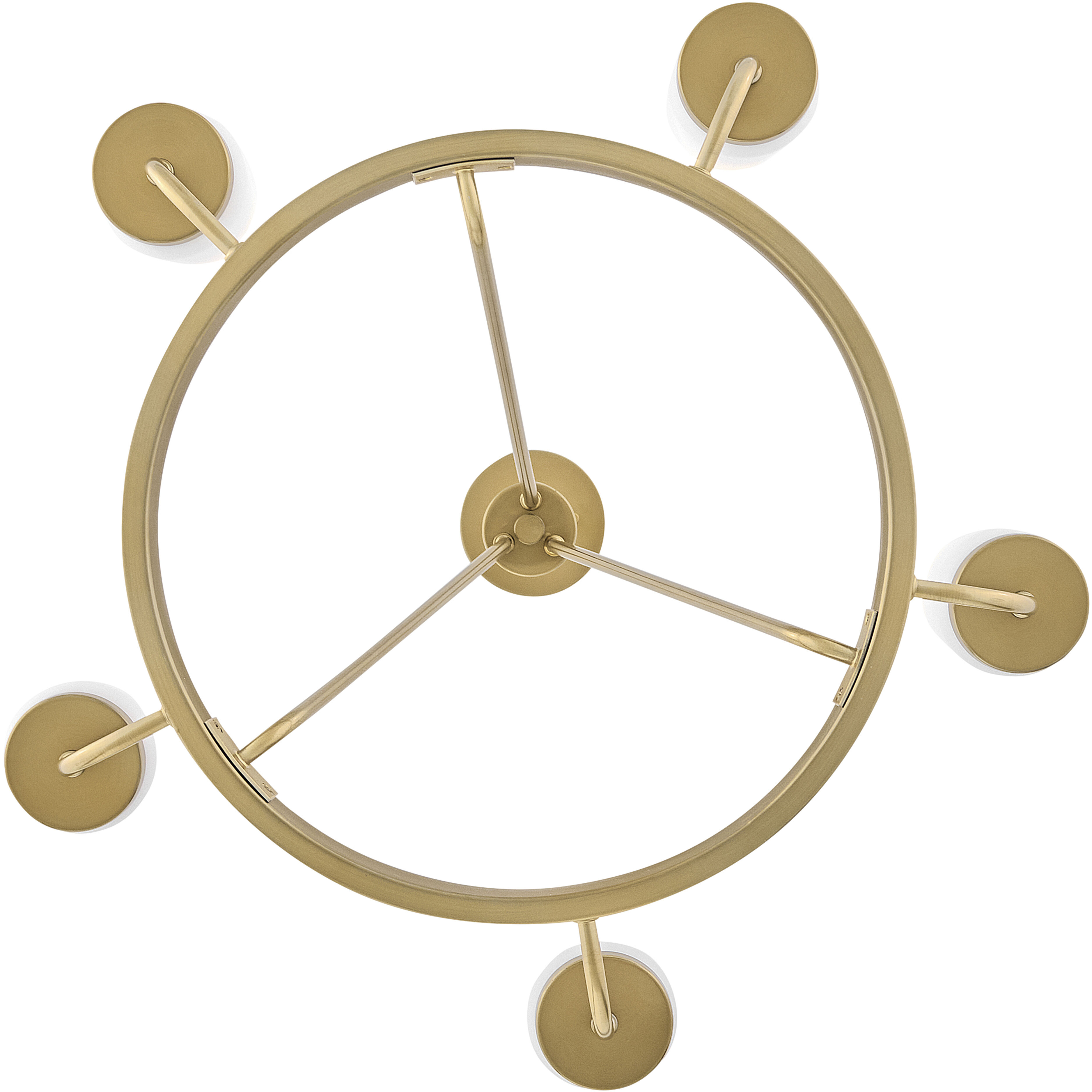 Selma 5 Light 24 inch Gold Chandelier Ceiling Light