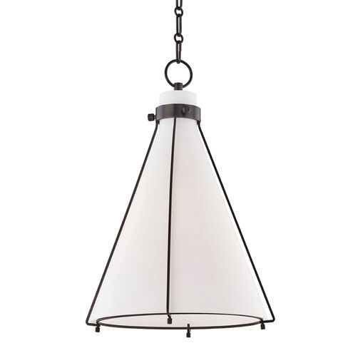 Eldridge 1 Light 15.5 inch Old Bronze Pendant Ceiling Light