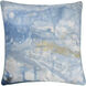 Amos 24 X 6.5 inch Multi Blue Pillow