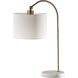 Meredith 23.5 inch 60.00 watt Antique Brass Table Lamp Portable Light