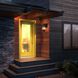 Croskey 1 Light 12.5 inch Black Outdoor Wall Sconce