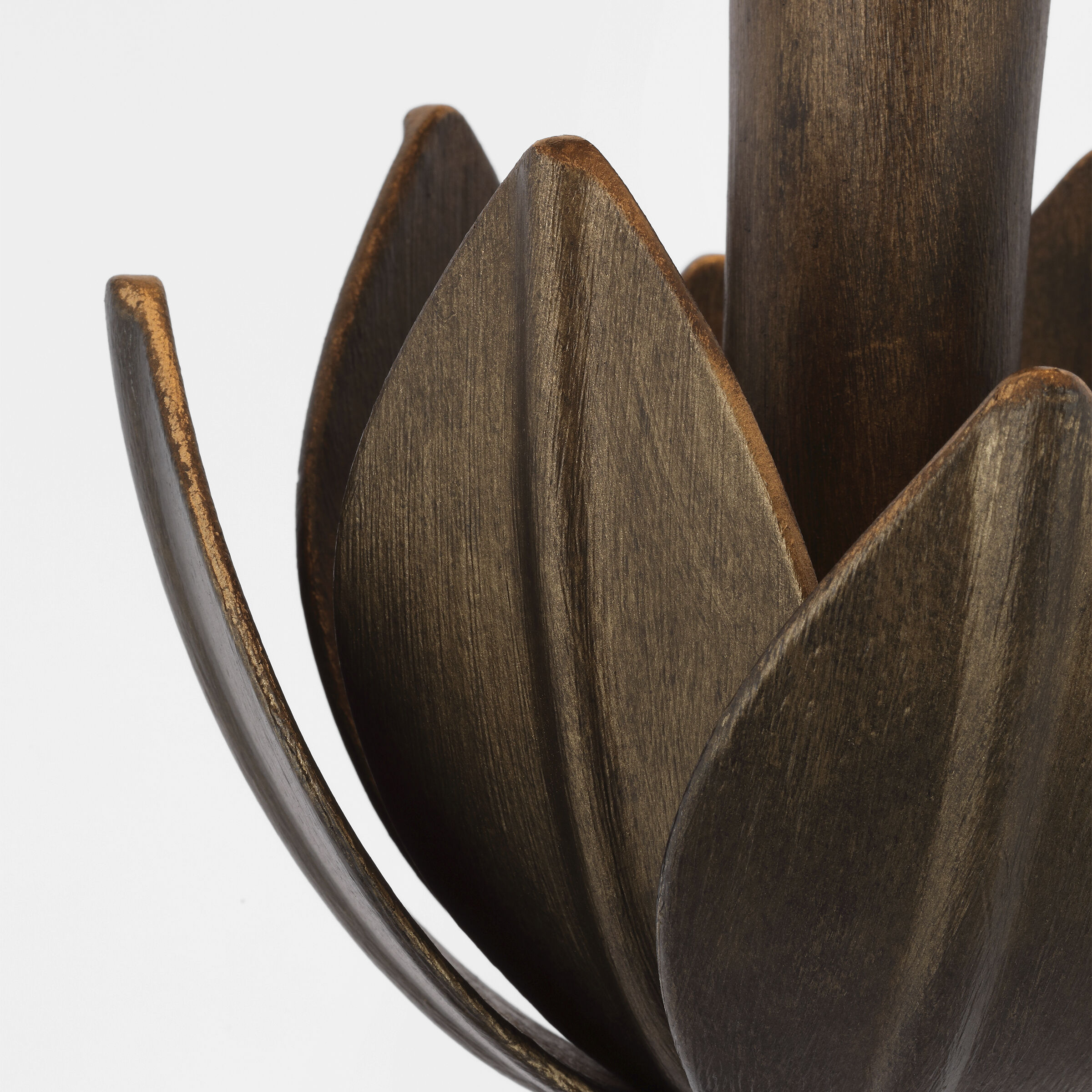 Julie Neill Alberto 60 inch 100.00 watt Antique Bronze Leaf Floor Lamp Portable Light, Large