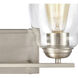 Calistoga 2 Light 14 inch Brushed Nickel Vanity Light Wall Light