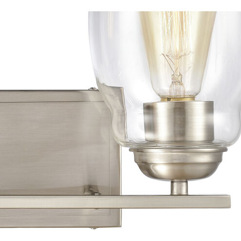 Calistoga 2 Light 14 inch Brushed Nickel Vanity Light Wall Light