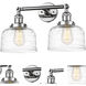 Franklin Restoration Bell 2 Light 19 inch Polished Chrome Bath Vanity Light Wall Light