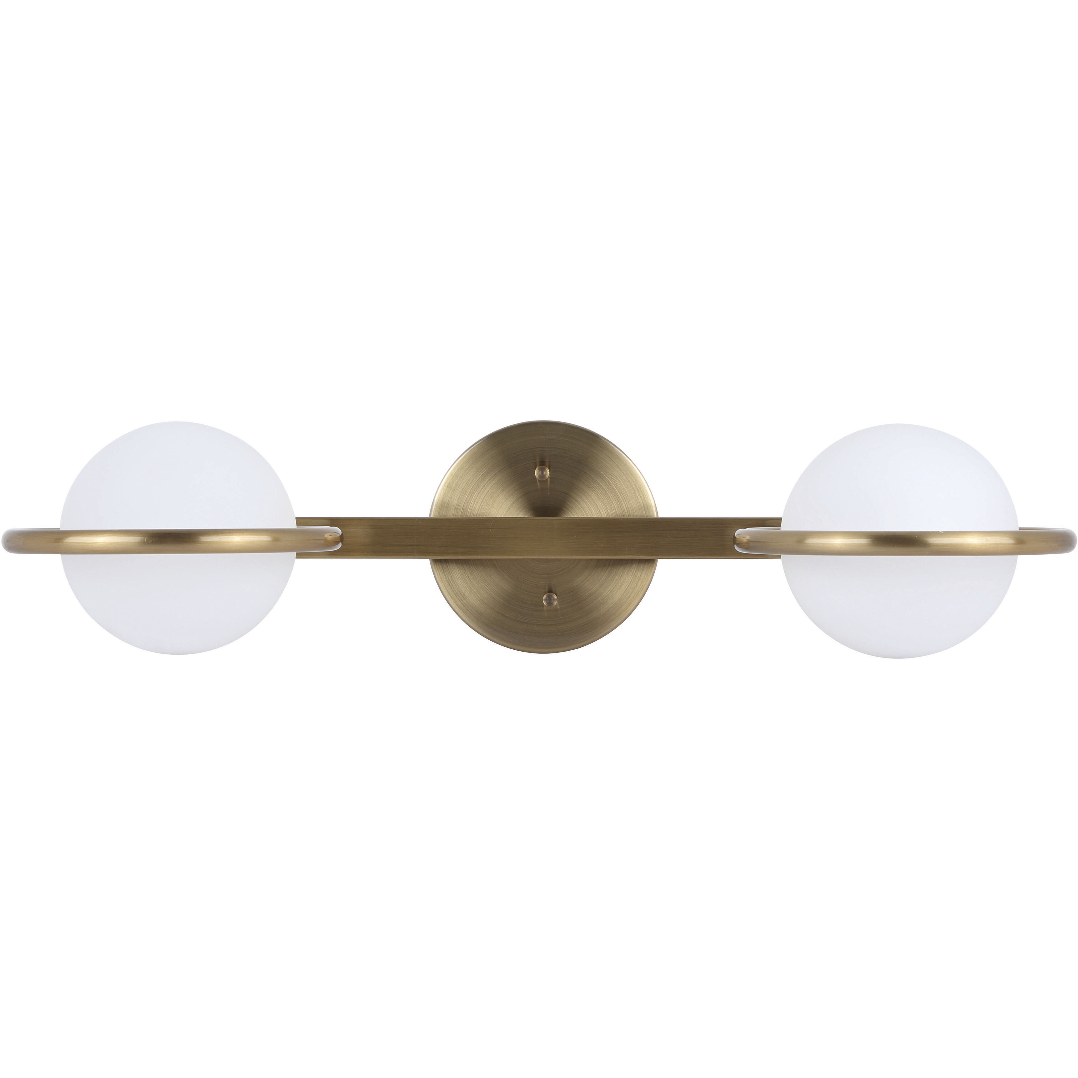 Madison 2 Light 21.38 inch Gold Vanity Light Wall Light
