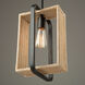 Perris LED 8 inch Black Pendant Ceiling Light