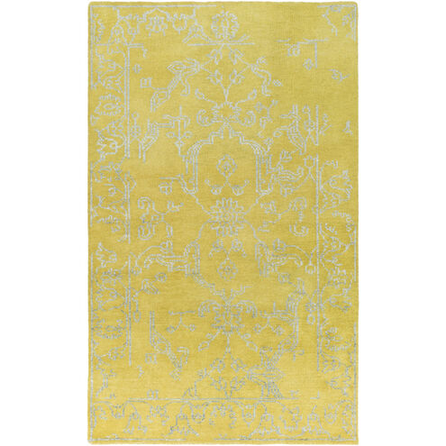 Bagras 96 X 60 inch Lime, Light Gray Rug