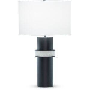 Ricardo 26.25 inch 150.00 watt Black Matte Table Lamp Portable Light