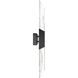 Petra LED 36 inch Sand Black Indoor-Outdoor Wall Light
