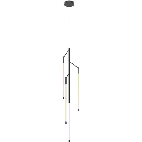 Motif LED 10.25 inch Black Pendant Ceiling Light