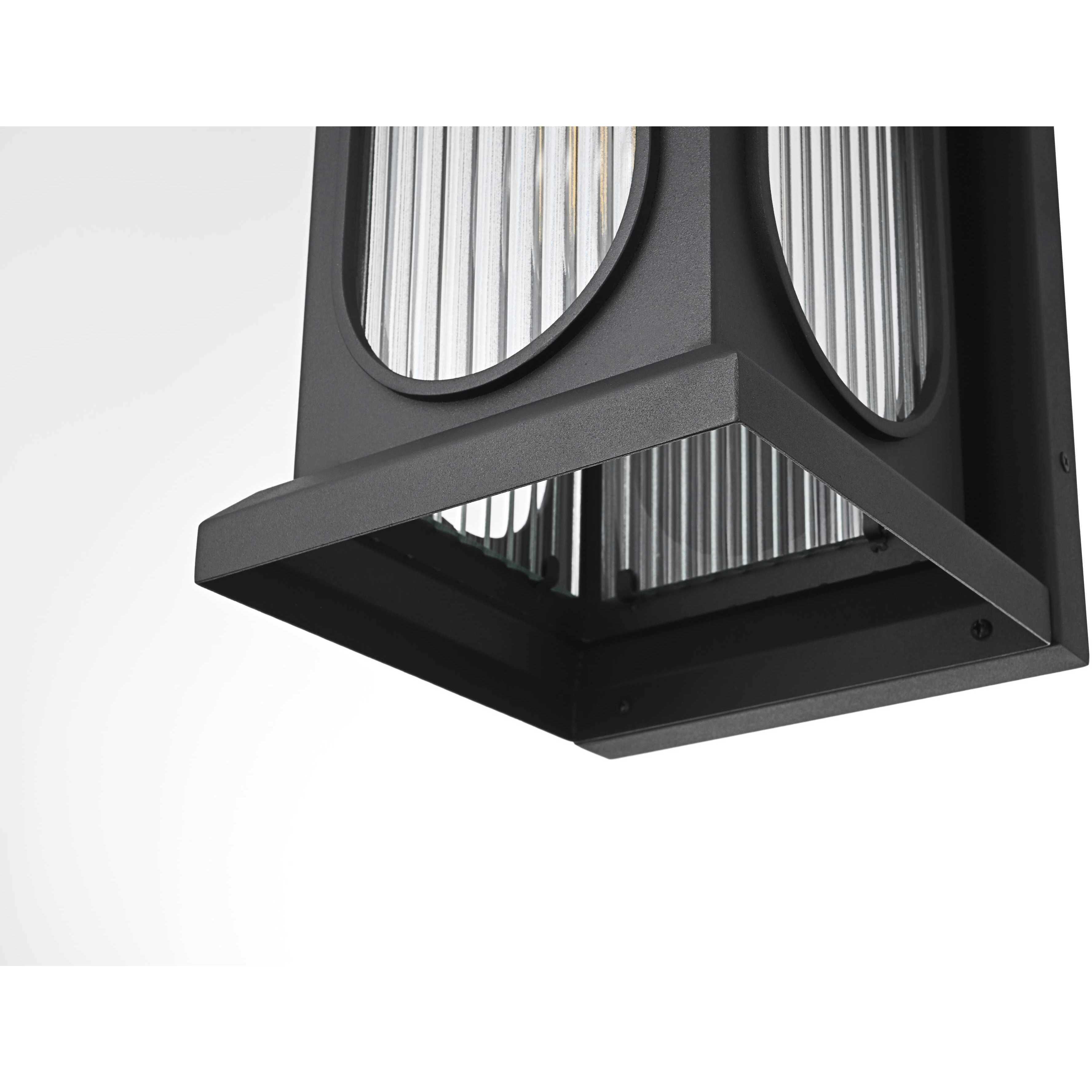 Sevyn 1 Light 14 inch Black Outdoor Wall Sconce