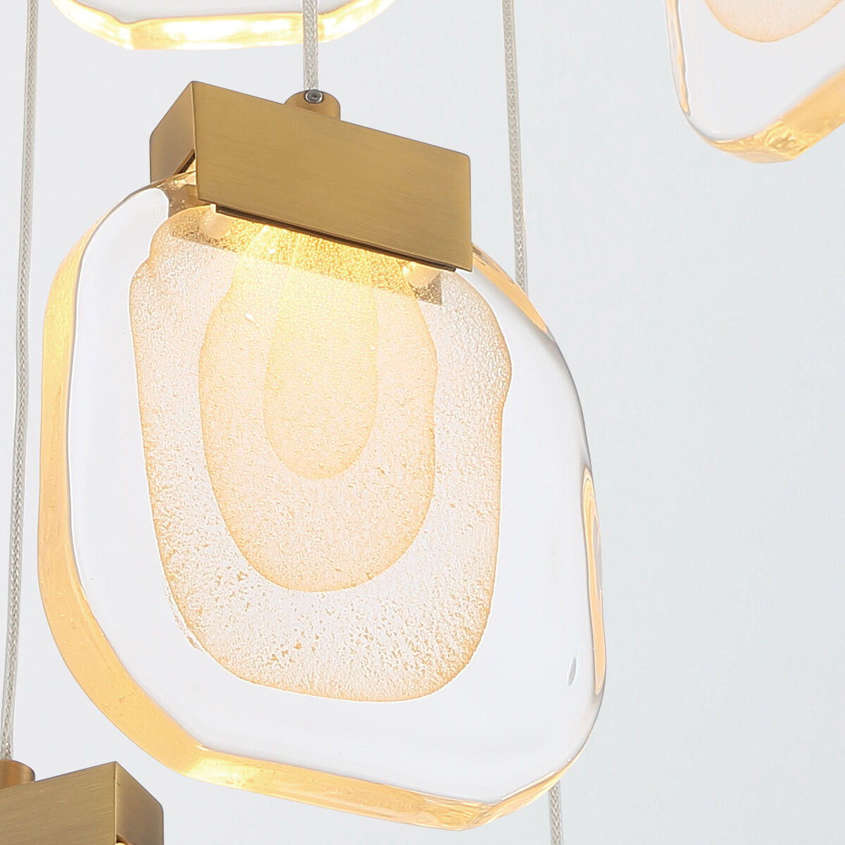 Paget LED 20 inch Gold Chandelier Ceiling Light