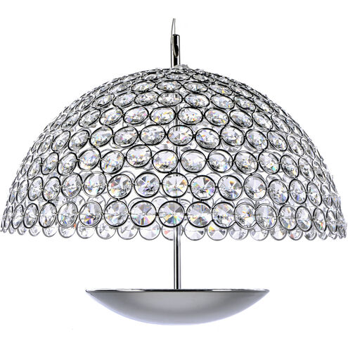 Parasol LED 16.25 inch Polished Chrome Single Pendant Ceiling Light