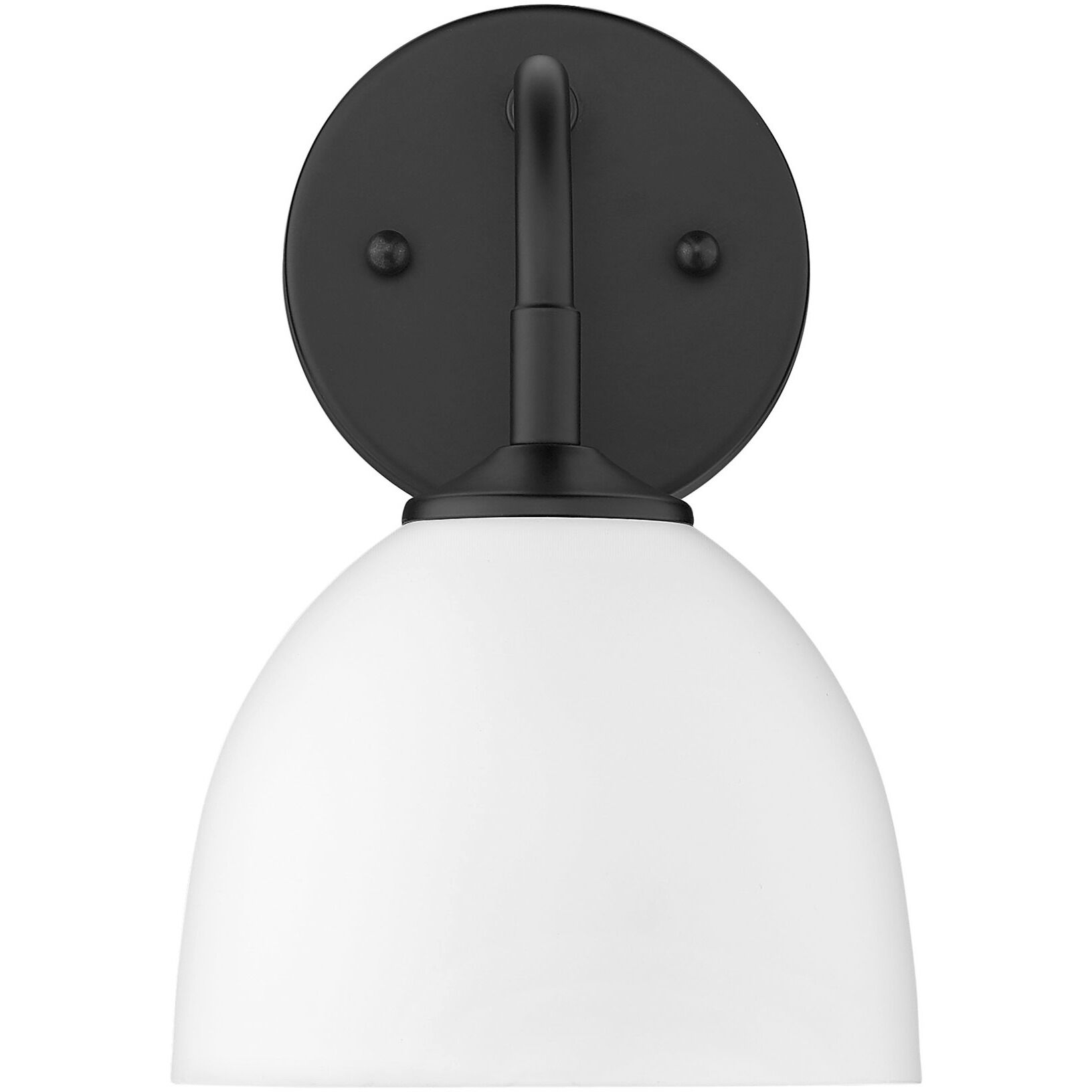 Yep Zoey 1 Light 6.38 inch Matte Black Wall Sconce Wall Light in Matte White