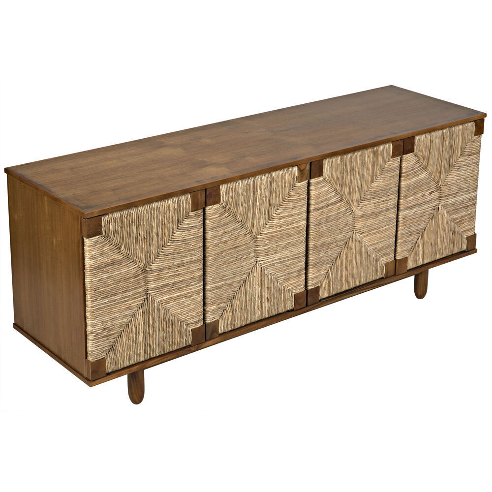 Brook 76 X 22.5 inch Teak Sideboard, 4 Door