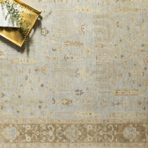 Normandy 120 X 96 inch Cream Rug in 8 x 10, Rectangle