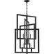 Portrait 8 Light 21 inch Espresso Foyer Light Ceiling Light