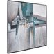 Color Split 61.75 X 61.75 inch Hand Painted Canvas