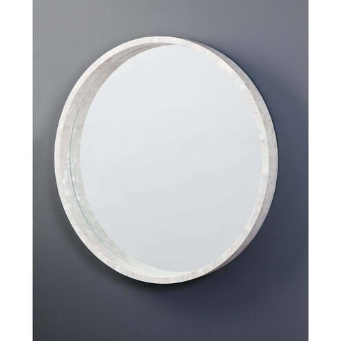Mother of Pearl 36 X 36 inch Natural Mirror, Large