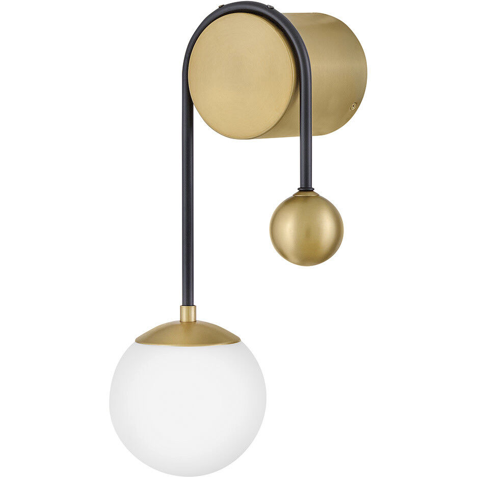 Auggie Wall Sconce Wall Light in Black