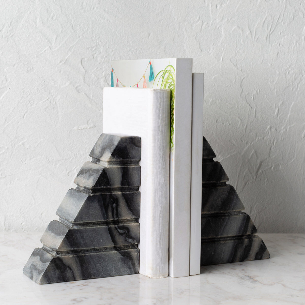 Tikal Medium Grey Book End