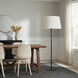 Dalia 62 inch 100 watt Matte Black Floor Lamp Portable Light