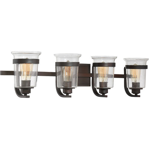 Goodwin 4 Light 32.88 inch English Bronze Bathroom Vanity Light Wall Light