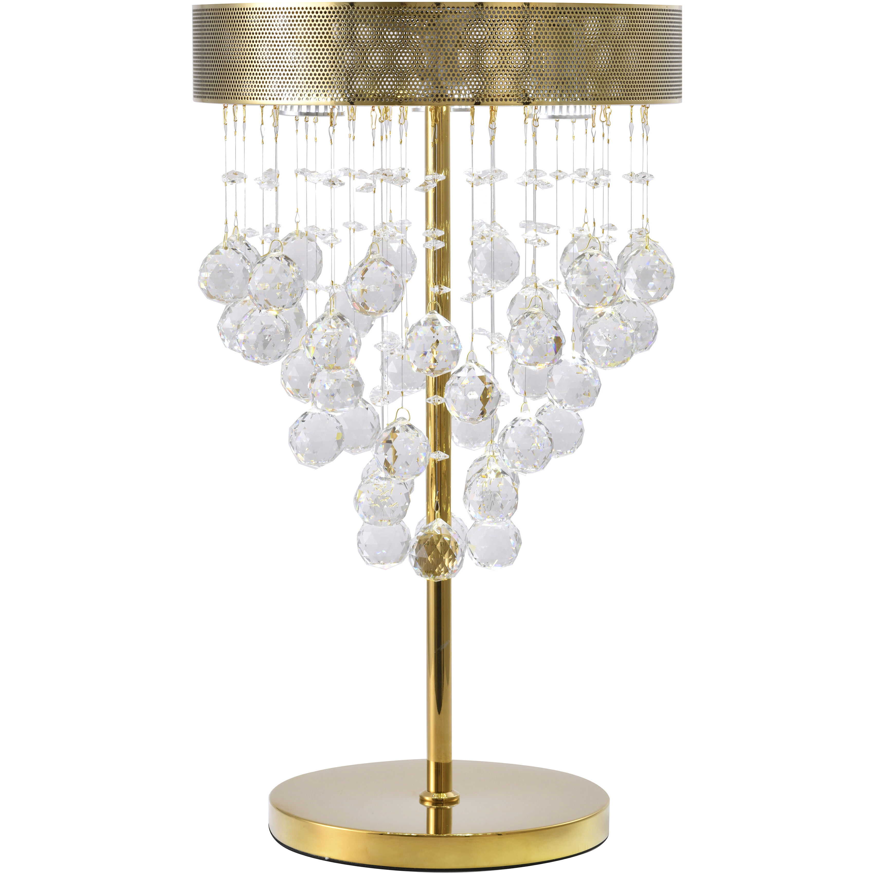 Canada 24 inch 50.00 watt Gold Table Lamp Portable Light