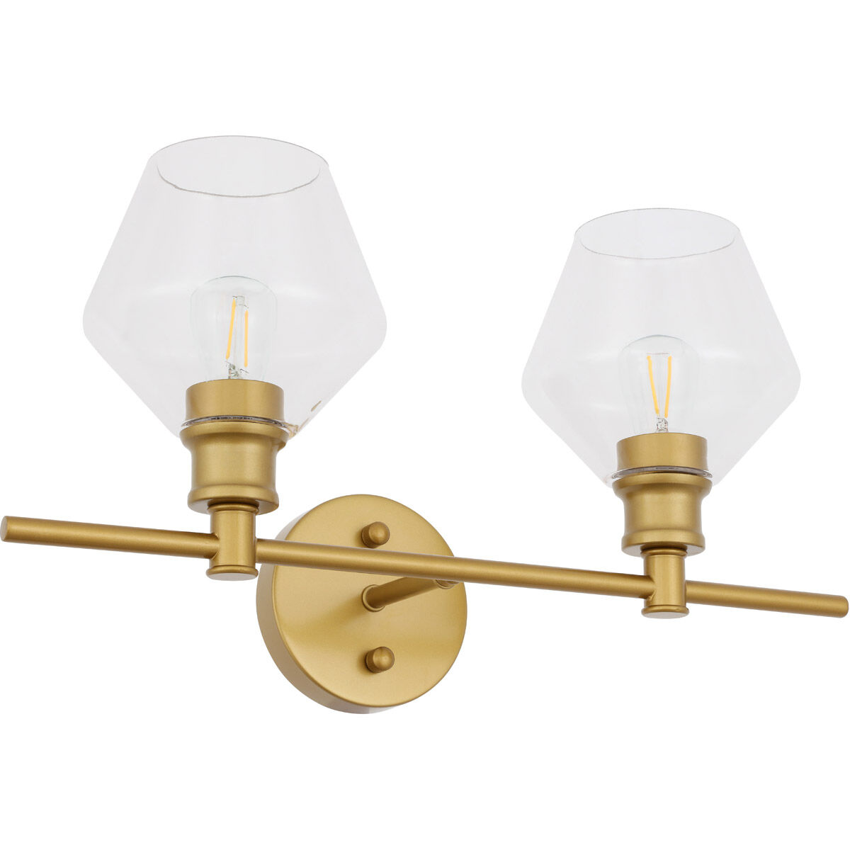 Rochester 2 Light 19 inch Brass Wall sconce Wall Light