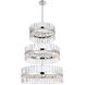 Serephina 46 Light 36 inch Chrome Chandelier Ceiling Light