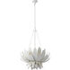 Marie Flanigan Sinclair LED 26 inch Plaster White Sculpted Chandelier Ceiling Light