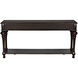 Colonial 72 X 20 inch Distressed Brown Sofa Table, Large