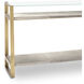 Andres 54 X 13.5 inch Brass Console, Large