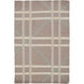 Sheffield Market 36 X 24 inch Cream, Taupe, Wheat, Aqua Rug