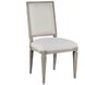 Danielle Burnished Oak / Sunbrella Linen Dove Dining Chair