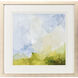 Springtide Palette Blue and Green and White Framed Art