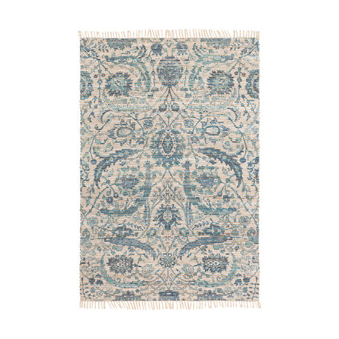 Coventry 48 X 30 inch Camel/Navy/Mint/Cream/White Rugs