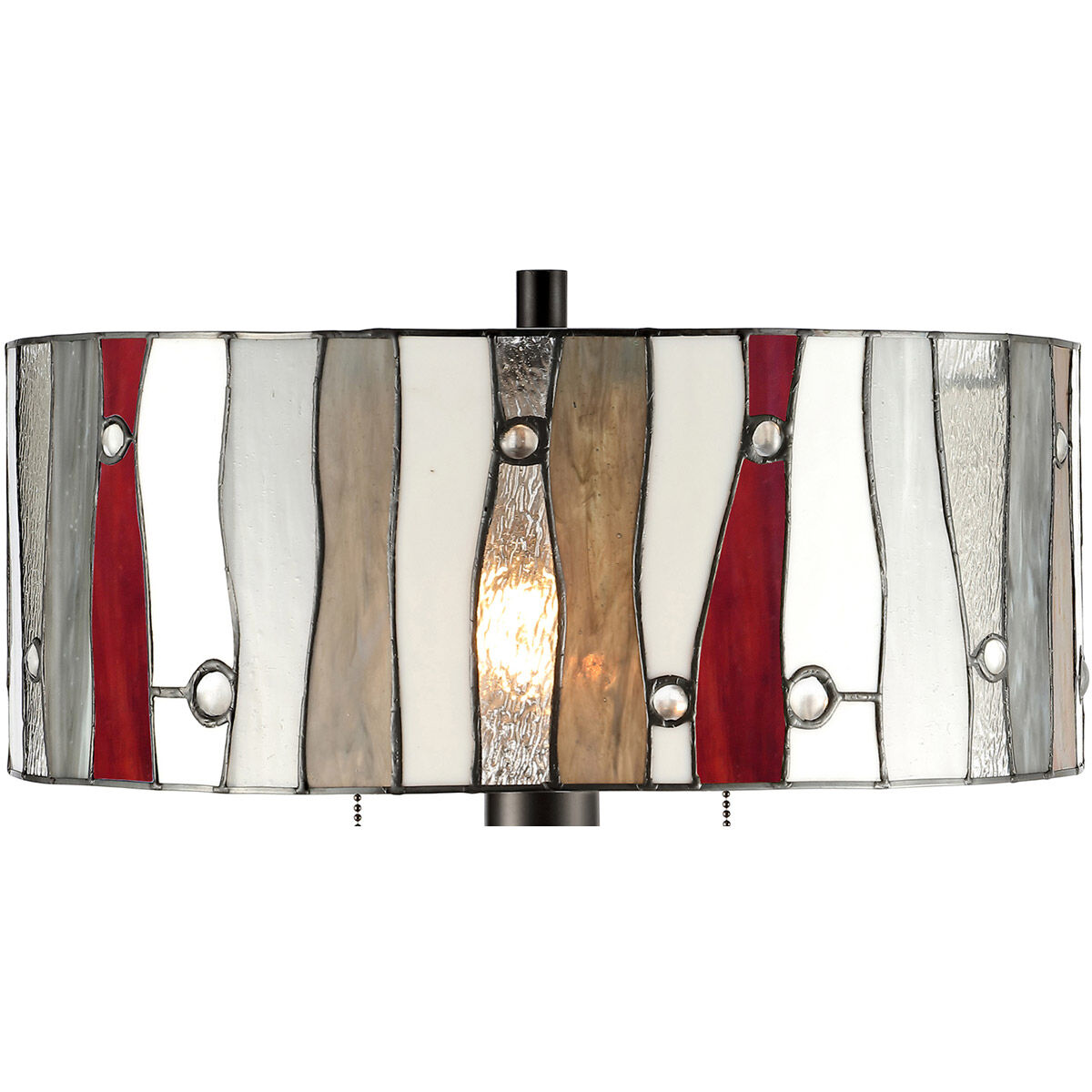 Evelyn 27 inch 60.00 watt Tiffany Bronze Table Lamp Portable Light