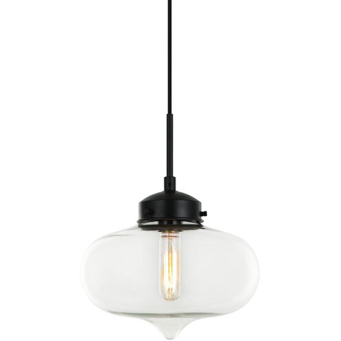 Irresistible Organic Charm 1 Light 10.25 inch Clear Pendant Ceiling Light