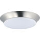 Low Profile LED 11.75 inch Satin Nickel Flush Mount Ceiling Light