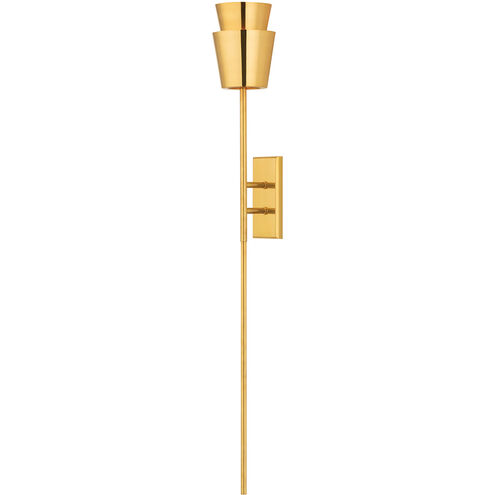 Buenos Aires 1 Light 5.25 inch Vintage Brass Wall Sconce Wall Light