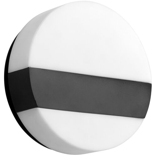 Aurora LED 6 inch Black Sconce Wall Light