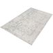Belleville 96 X 30.7 inch Ivory with Silver Rug, Hand-Knotted