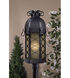 Montalbo 1 Light 28 inch Coal Outdoor Post Mount Lantern in Summer Wheat, Great Outdoors