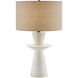 Cantata 30 inch 150 watt Off-White Distressed Table Lamp Portable Light