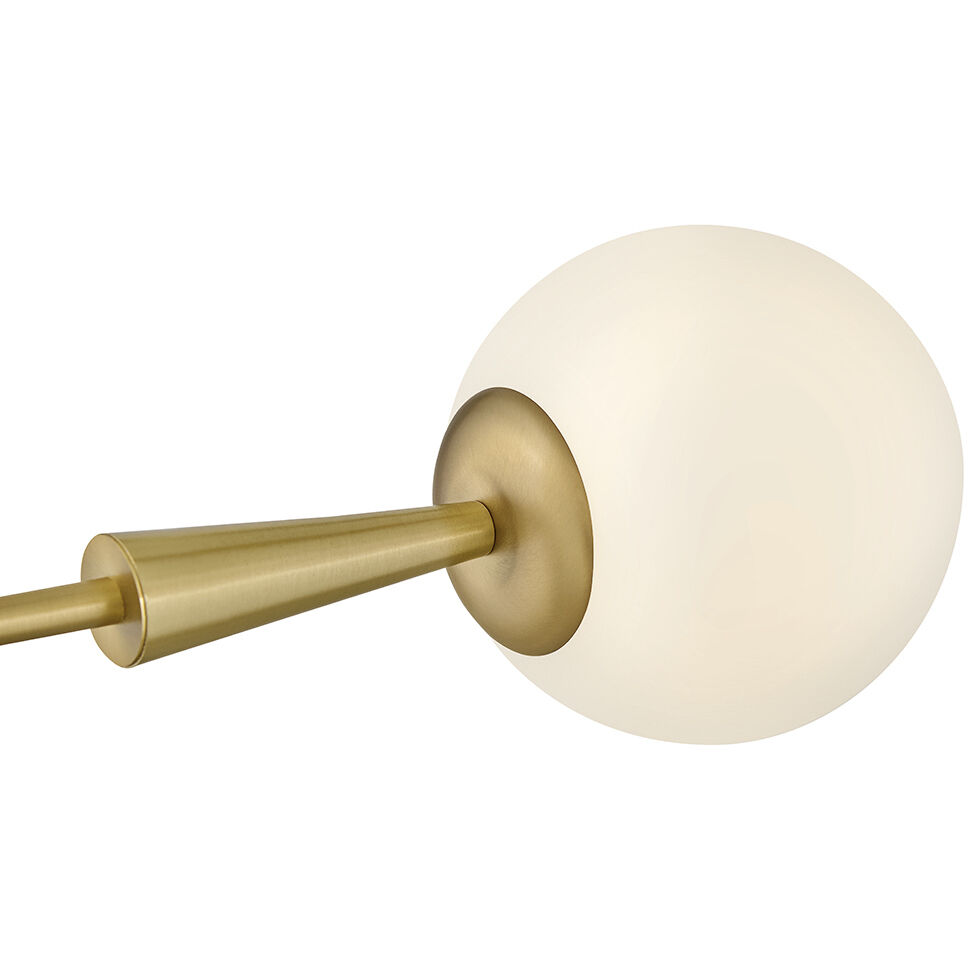 Maude 2 Light 32.25 inch Lacquered Brass Chandelier Ceiling Light