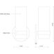 Milano Wall Sconce Wall Light in Brushed Nickel